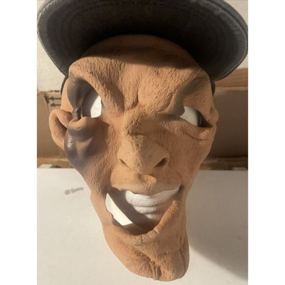 Be Something Studios BSS Latex Man Mask Baseball Trucker Hat Cap - Picture 2 of 8